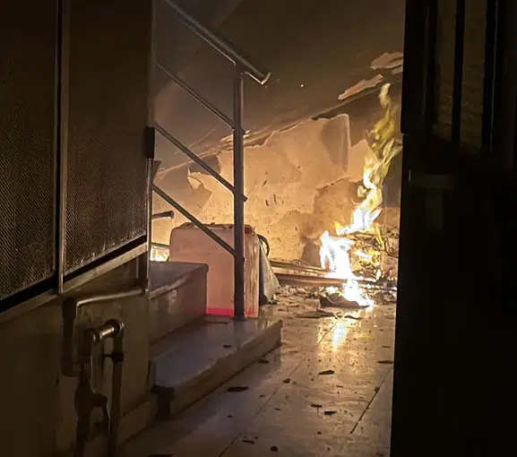 Kütahya’da gece devriyesindeki polis apartman faciasını önledi