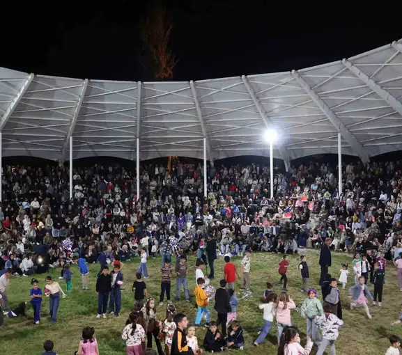 Tortum Şelalesi festivalle binlerce ziyaretçiyi ağırladı