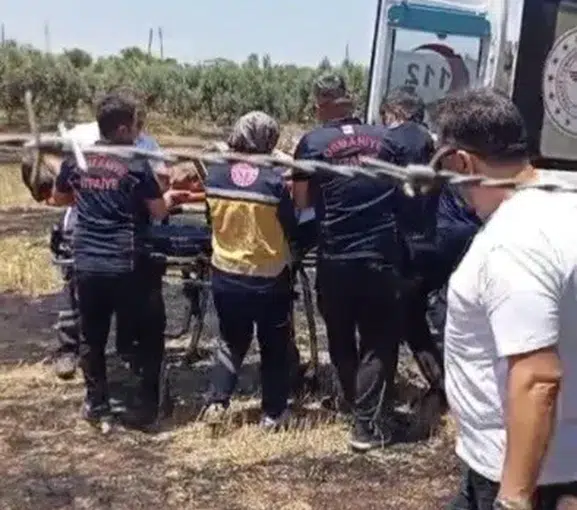 Osmaniye’de anız yangını kontrolden çıktı Bahçeler yandı, bir kişi hastanelik oldu