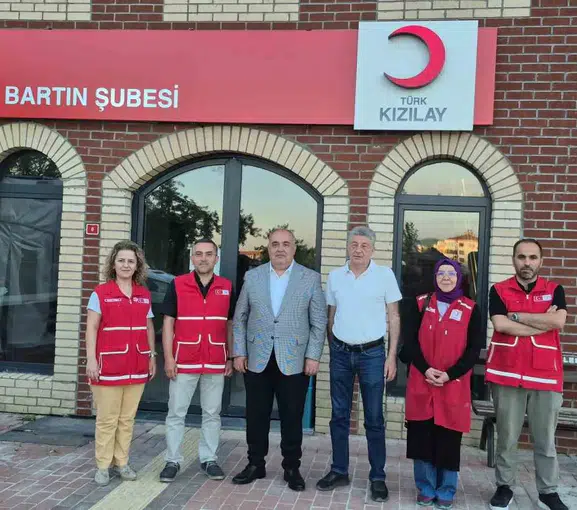Bartın'da Kızılay'ın 158 yıllık yardım yolculuğu kutlandı