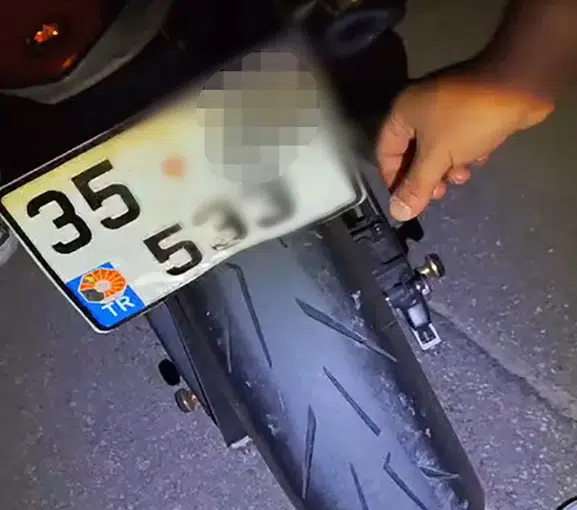 Manisa'da motosiklet sürücüsüne 156 bin liralık ceza şoku