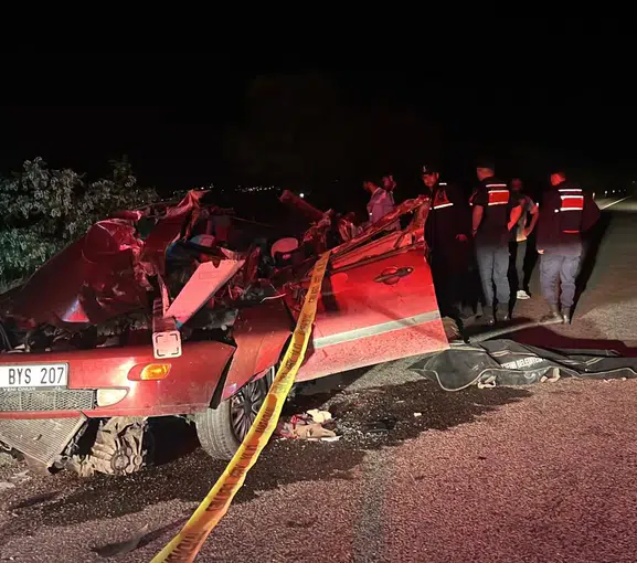 Nevşehir yolunda gece saatlerinde feci kaza