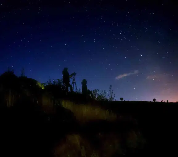 Şırnak semalarında ilk gece fotoğrafçılığı mesaisi