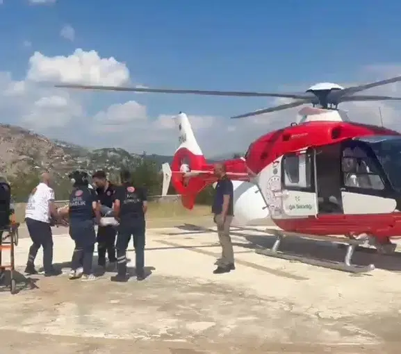 Tunceli'den Malatya'ya acil sağlık nakli
