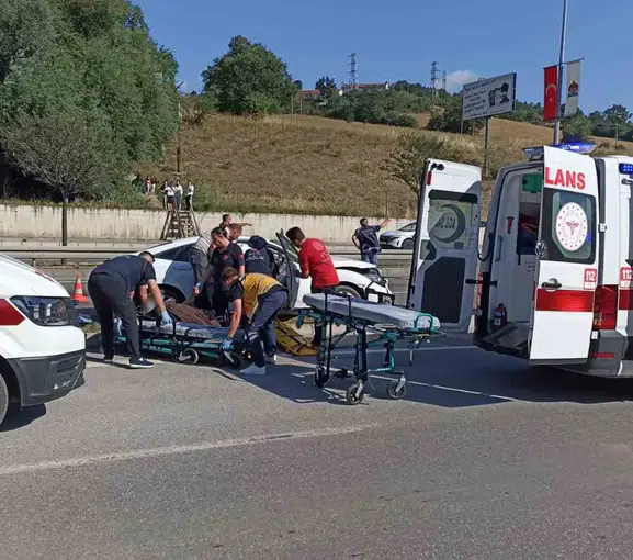 Samsun Havza yolunda zincirleme kaza
