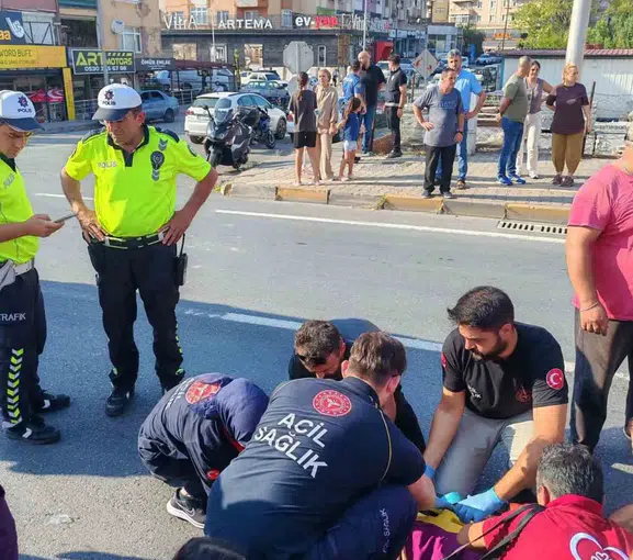 Ereğli'de yaya geçidinde kaza 2 kişi yaralandı