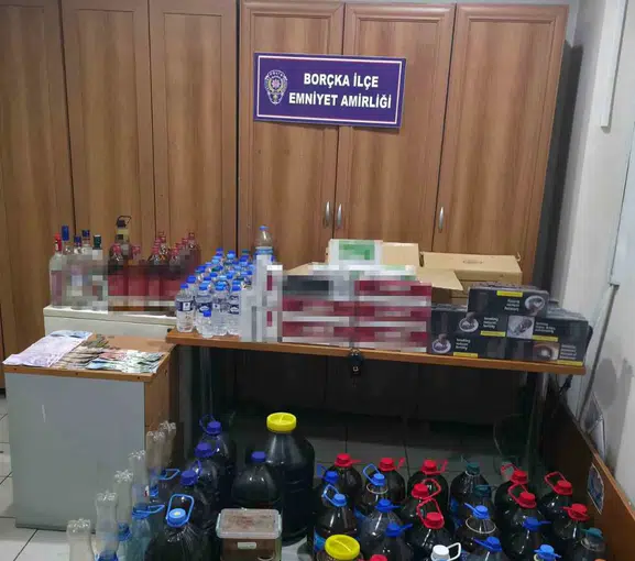 Artvin’de kaçak ürün operasyonu