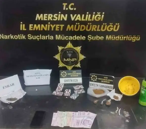 Mersin sokaklarında uyuşturucu operasyonu 4 kişi cezaevine gönderildi