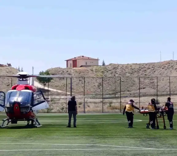 Zamanla yarışan müdahale: 78 yaşındaki hasta için gökyüzü seferber oldu