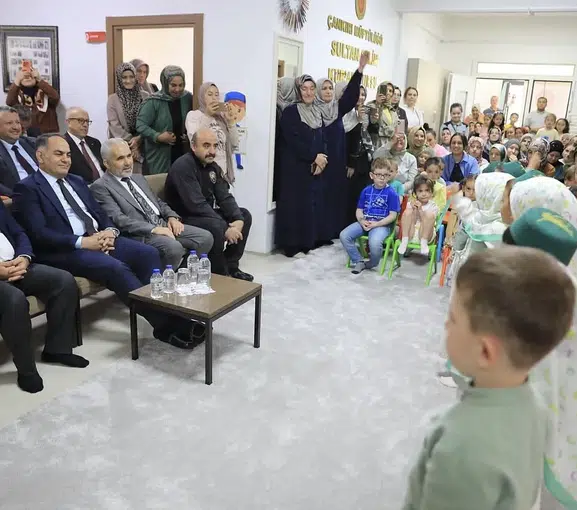 Çankırı'da yeni dönem heyecanı: Miniklerden anlamlı başlangıç