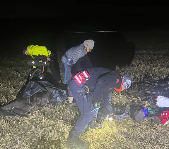 Kars'ın ıssız yollarında kaybolan bisikletli turistler için seferberlik