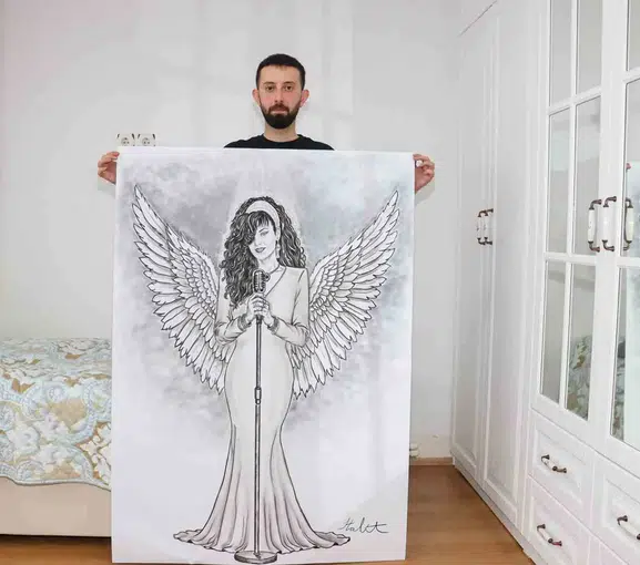 Soba kömüründen dev Bergen portresi: Çocukluk hayali toplumsal bir çığlığa dönüştü