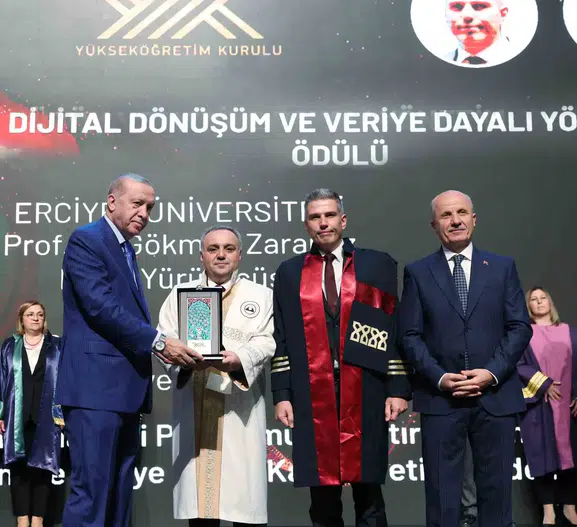 Erciyes Üniversitesi'nin Dijital Hamlesine Cumhurbaşkanlığı Külliyesi'nden Büyük Onur