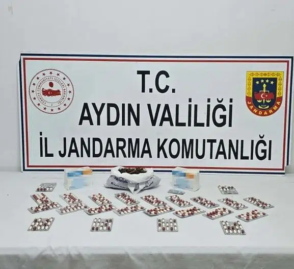 Kuşadası'nda şafak operasyonu: Binlerce hap ele geçirildi