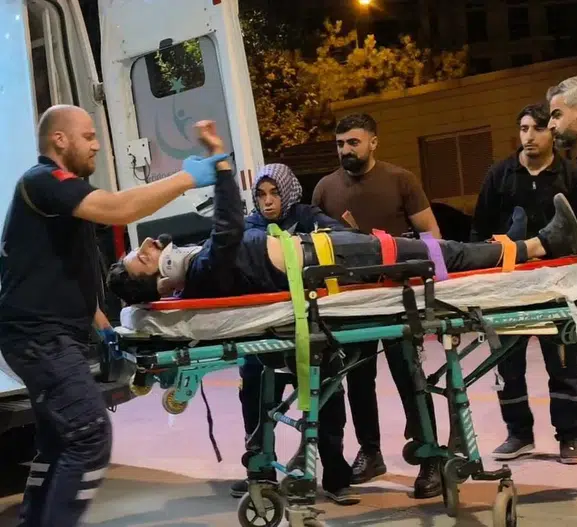 İnegöl'de korkunç kaza: Asansör boşluğuna düşen işçinin durumu kritik