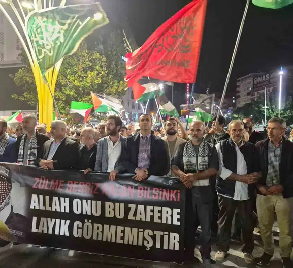 Batman sokaklarında Gazze için yükselen ses: Kudüs bizimdir vurgusu