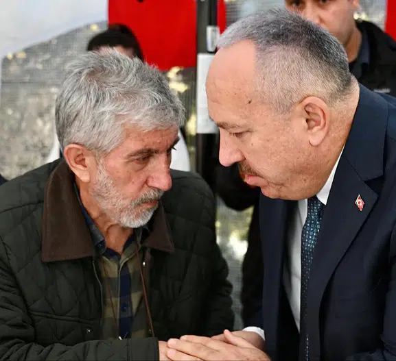 Emniyet teşkilatından Pursaklar'daki kahramana vefa ziyareti