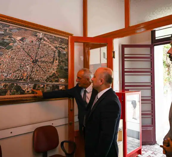 Paris'in izleri Aydın'da: Atça'nın sıra dışı şehir planı Vali Varol'un merceğinde