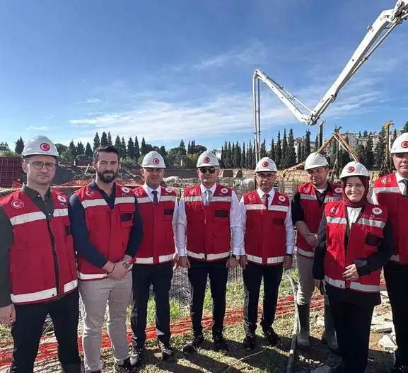 Aydın Adliyesi'nde dev dönüşüm: Beton dökümüyle başlayan süreç 2028'de zirveye ulaşacak