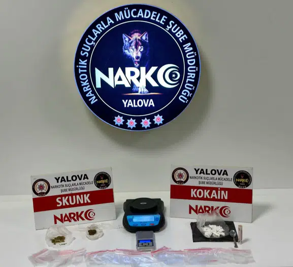 Yalova emniyetinden zehir tacirlerine çifte darbe: İki tutuklama