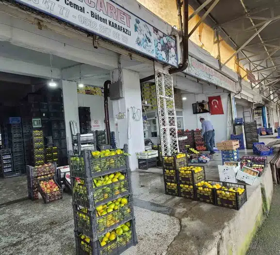 Bafra Hali'nde ticaretin çarkları zorlanıyor: Esnaftan acil çözüm çağrısı