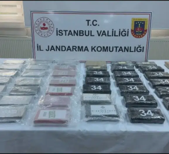 Fenertepe Gişeleri'nde zehir tacirlerine jandarma baskını: 50 kilo kokain yakalandı