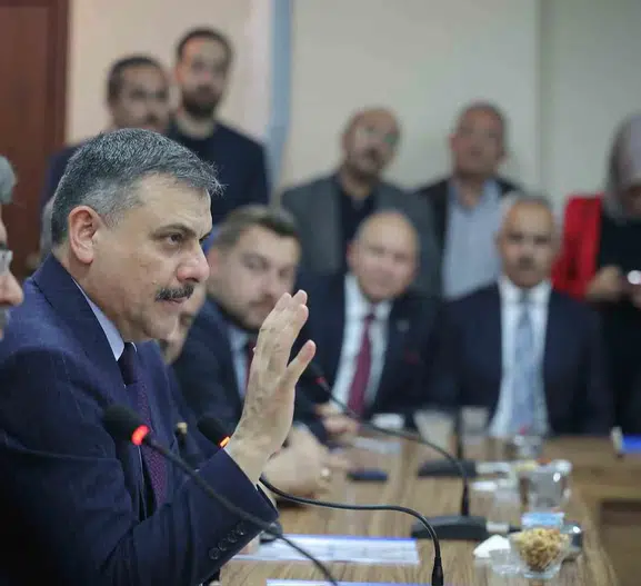İçişleri Bakanı Çiftçi Erzurum teşkilatıyla bir araya geldi