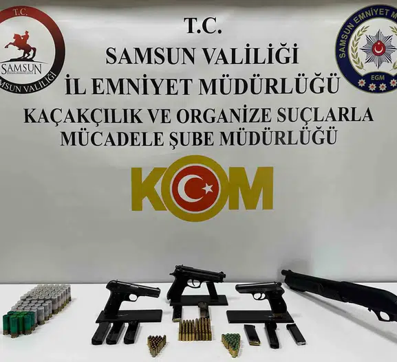 Samsun'da iki ilçeye eş zamanlı silah baskını