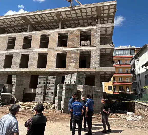 Aksaray'da inşaat kazası 52 yaşındaki işçiyi hayattan kopardı