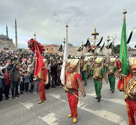 Edirne fethin 573. yılını görkemli bir törenle kutladı