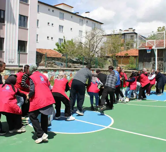 Erzincan’da özel eğitim öğrencileri ve gönüllüler eğlenceyle buluştu