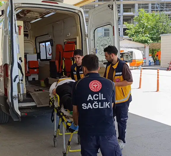 İnegöl'de kaza sonrası arbede Sürücü darbedildi