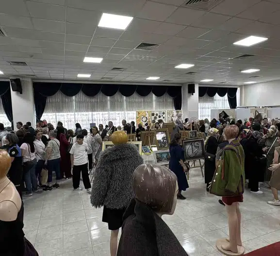 Karabüklü kursiyerlerin el emeği göz nuru eserleri sergileniyor