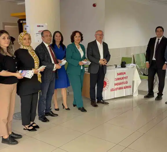 Samsun Adliyesi uzlaştırma sistemini vatandaşlara tanıtıyor