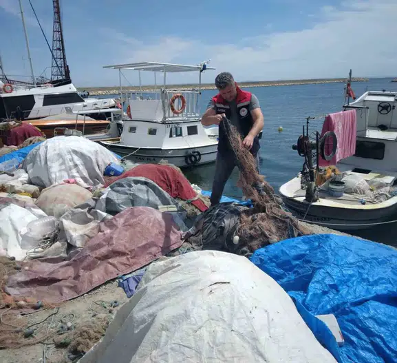 Tekirdağ denizlerinde kaçak avcılık denetimi