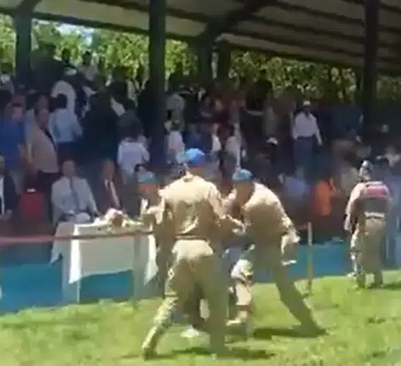 İsim krizinin gölgesindeki güreş turnuvasında ortalık karıştı