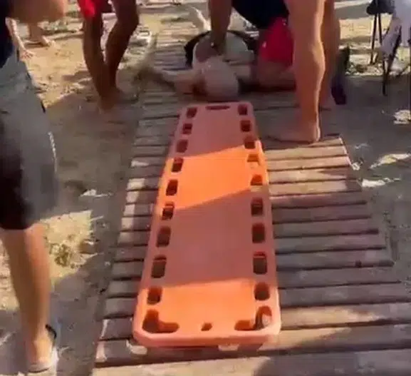 Didim sahilinde denize giren vatandaş akıntıya yenik düştü