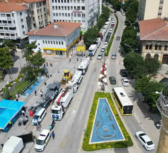 Çorum Belediyesi 83 milyon liralık yeni yatırımını sahaya çıkardı