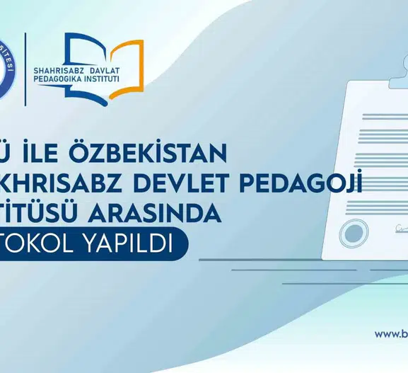 Bartın Üniversitesi Özbekistan ile akademik köprü kurdu