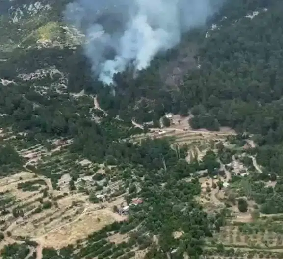 Antalya alevlere teslim olmadan söndürüldü