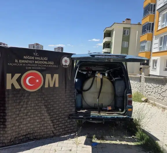 Niğde’de kaçak ürün operasyonu 5 kişiye gözaltı