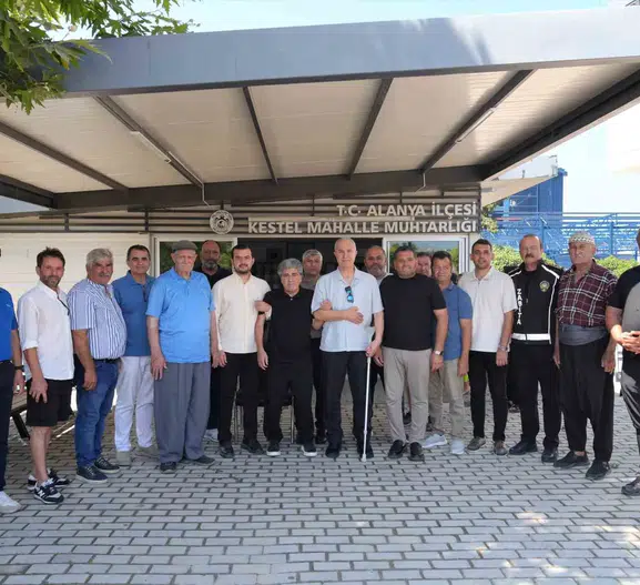 Alanya'da bozuk yollar için düğmeye basıldı