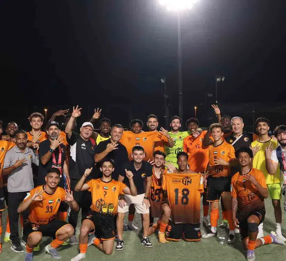 Gurbetçi futbolcu Çağrı Karakuş Körfez liginde fark yaratıyor