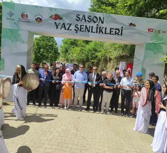 Sason yaz şenliğiyle yerel lezzetlerini vitrine çıkardı