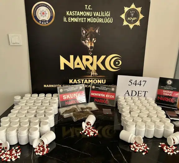 Kastamonu'da uyuşturucu operasyonu sanıklarına hapis istemi