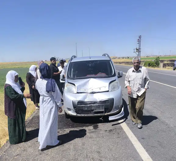 Mardin'de trafik kazası 1,5 yaşındaki bebek yaşam mücadelesi veriyor