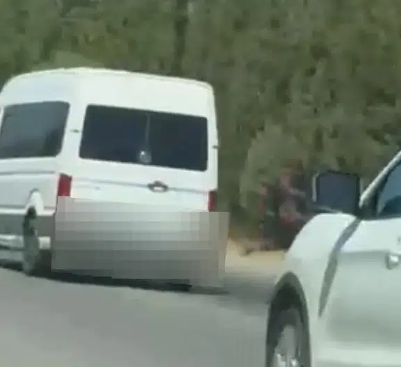 Mersin'de tehlikeli makas atan sürücüye sanal ceza