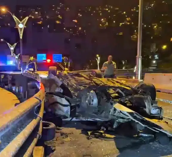 Zonguldak'ta tünel çıkışında feci kaza