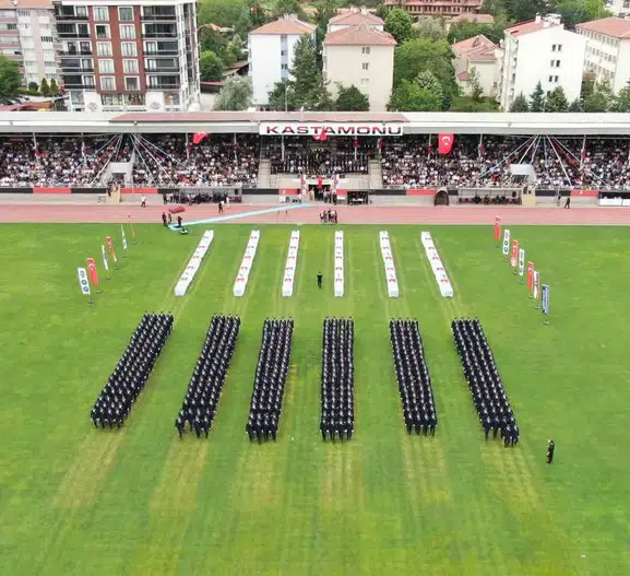 Kastamonu’da 479 yeni polis göreve hazır