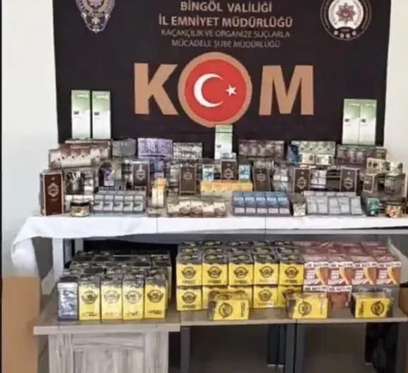 Bingöl polisi kaçakçılara ağır darbe vurdu